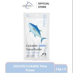 2 Column - Coucou Wet Food Creamy Treats Cat Snack & coucou wet food makanan kucing basah-0