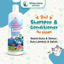 2 Column - Pawsitive Vibes Parfume Hewan & Olive Care Shampo Kucing-1