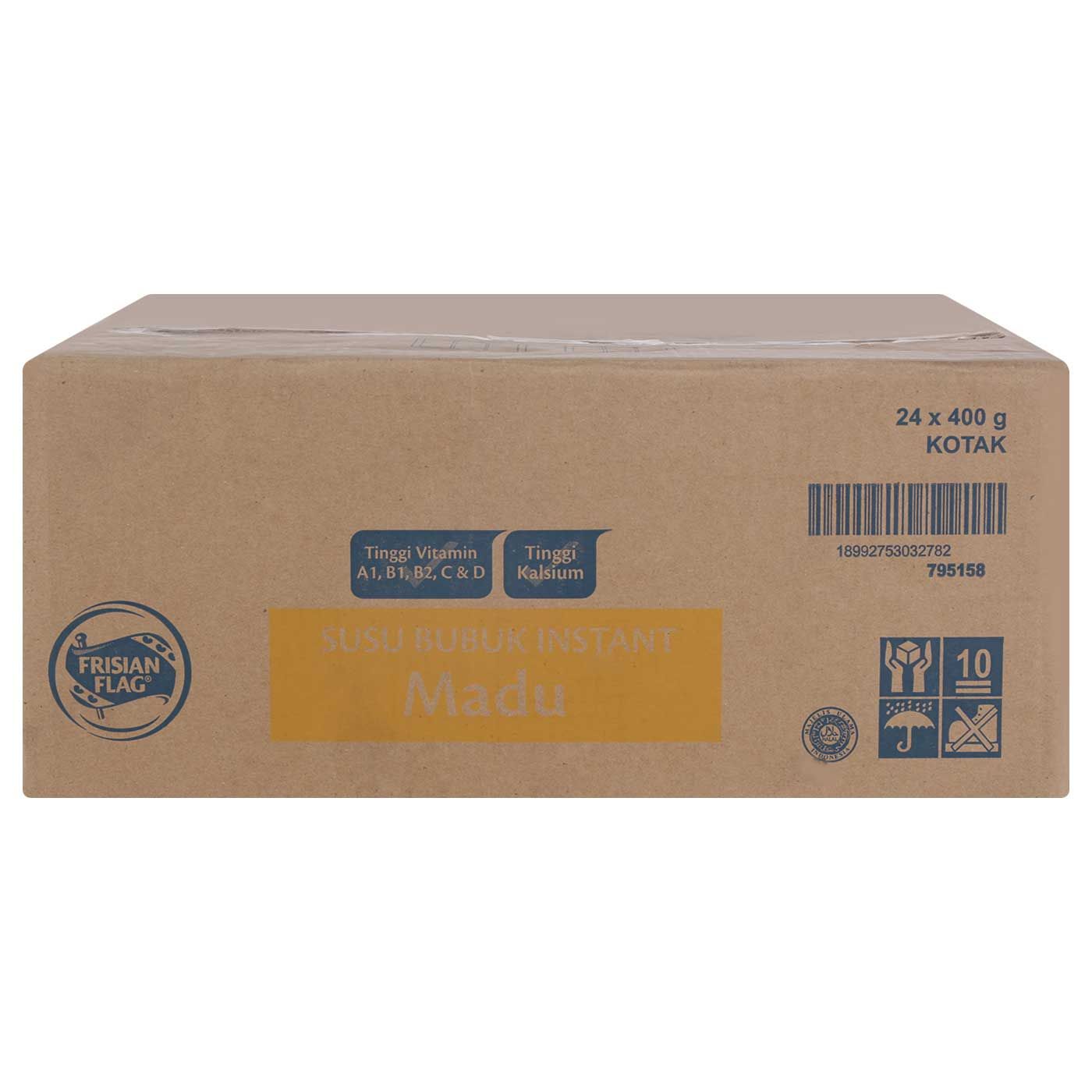 Frisian Flag Bendera Bubuk Instant Madu 400gr Box - 4