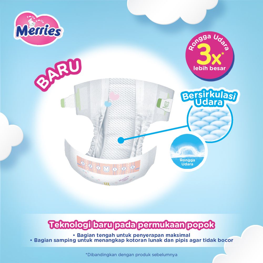 Merries Baby Diapers New Born 24'S - 3