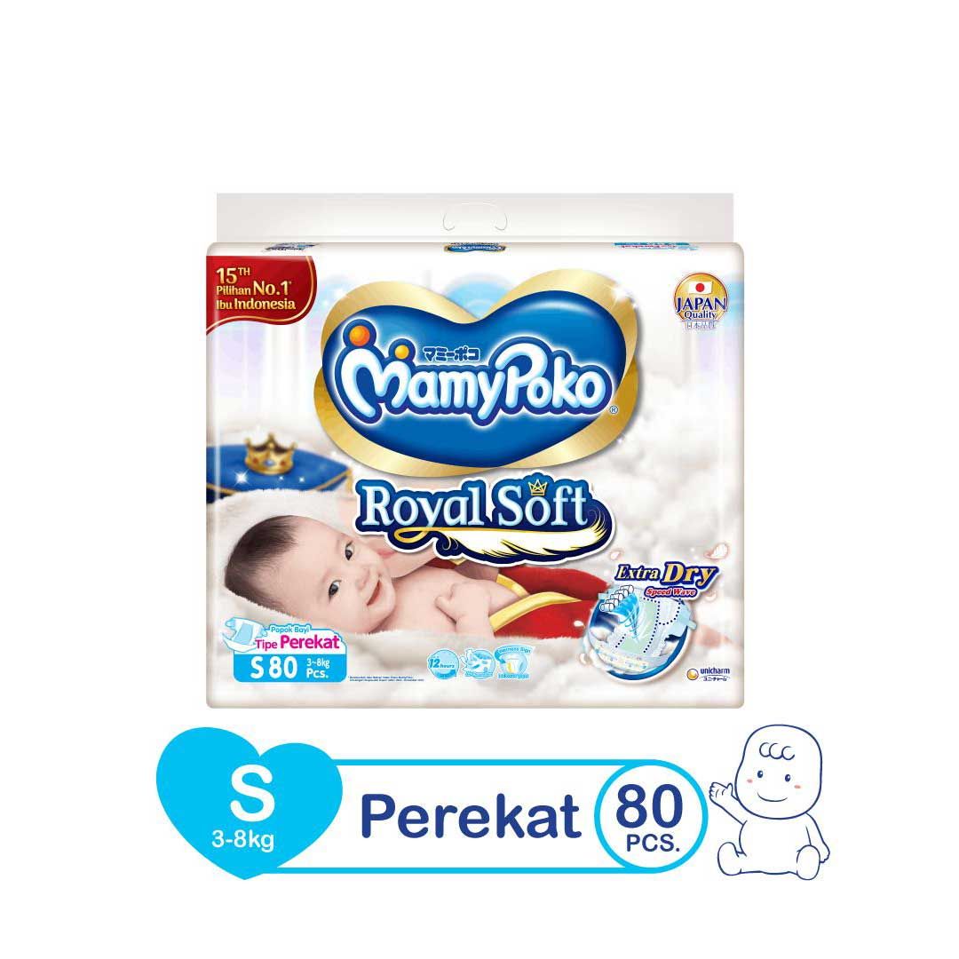 MamyPoko Tape Royal Soft S 80 - 1