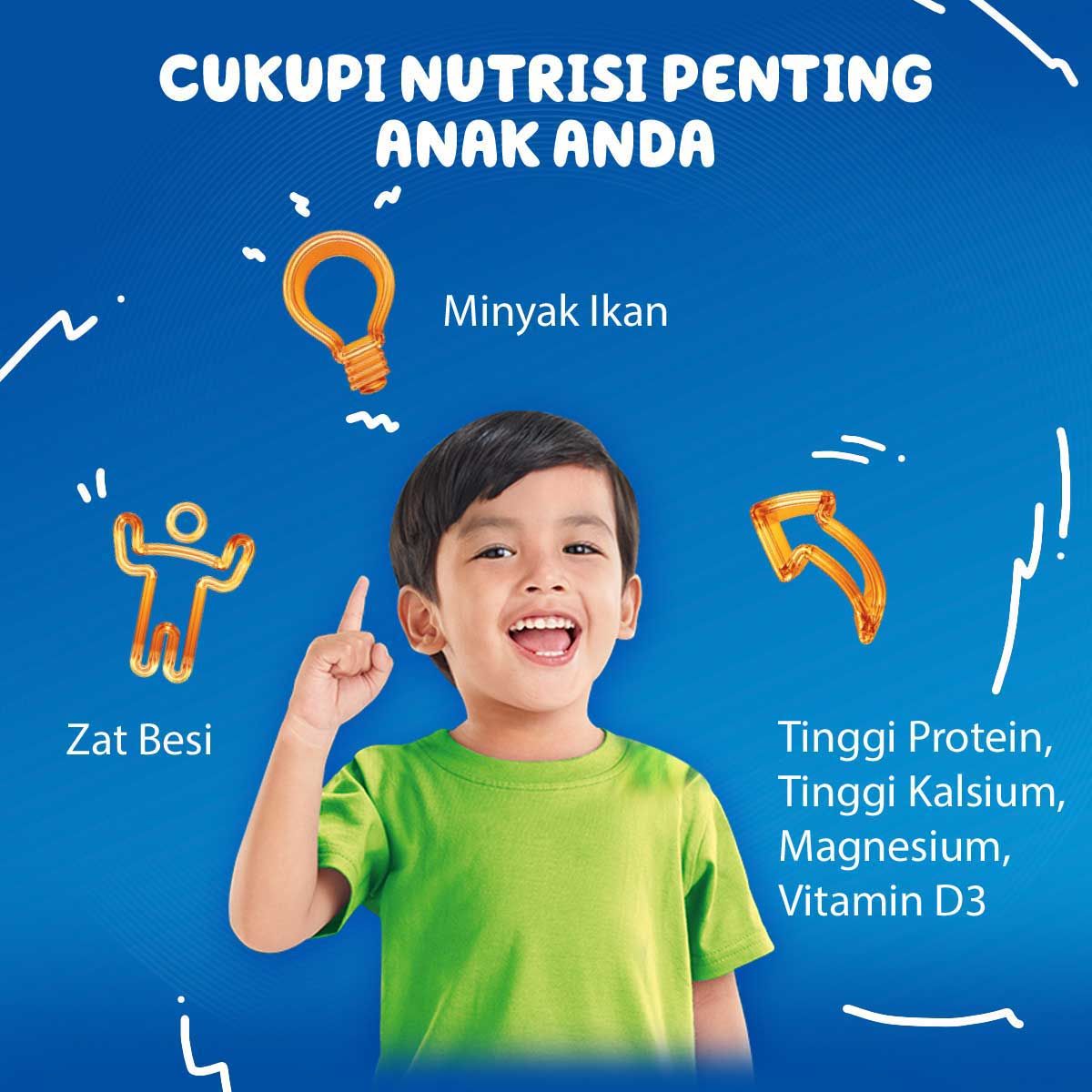 Frisian Flag Primagro 1+ Madu 360gr Susu Pertumbuhan Anak Usia 1-3 Tahun - 3