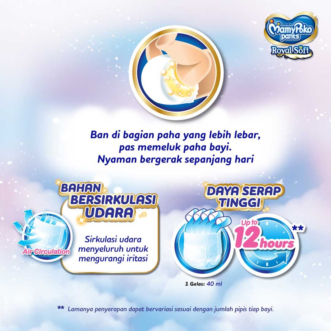 MamyPoko Pants Royal Soft M 34 Girls - 4