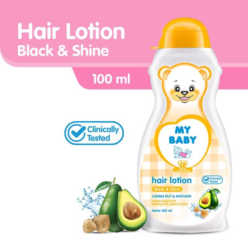 My Baby Hair Lotion Black & Shine 100ml - 1