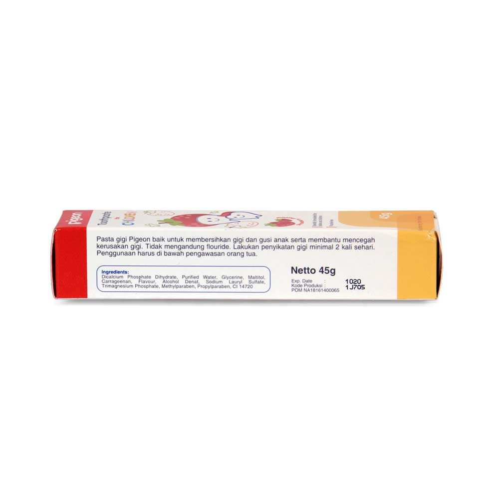 Pigeon Toothpaste Strawberry 45gr - 4