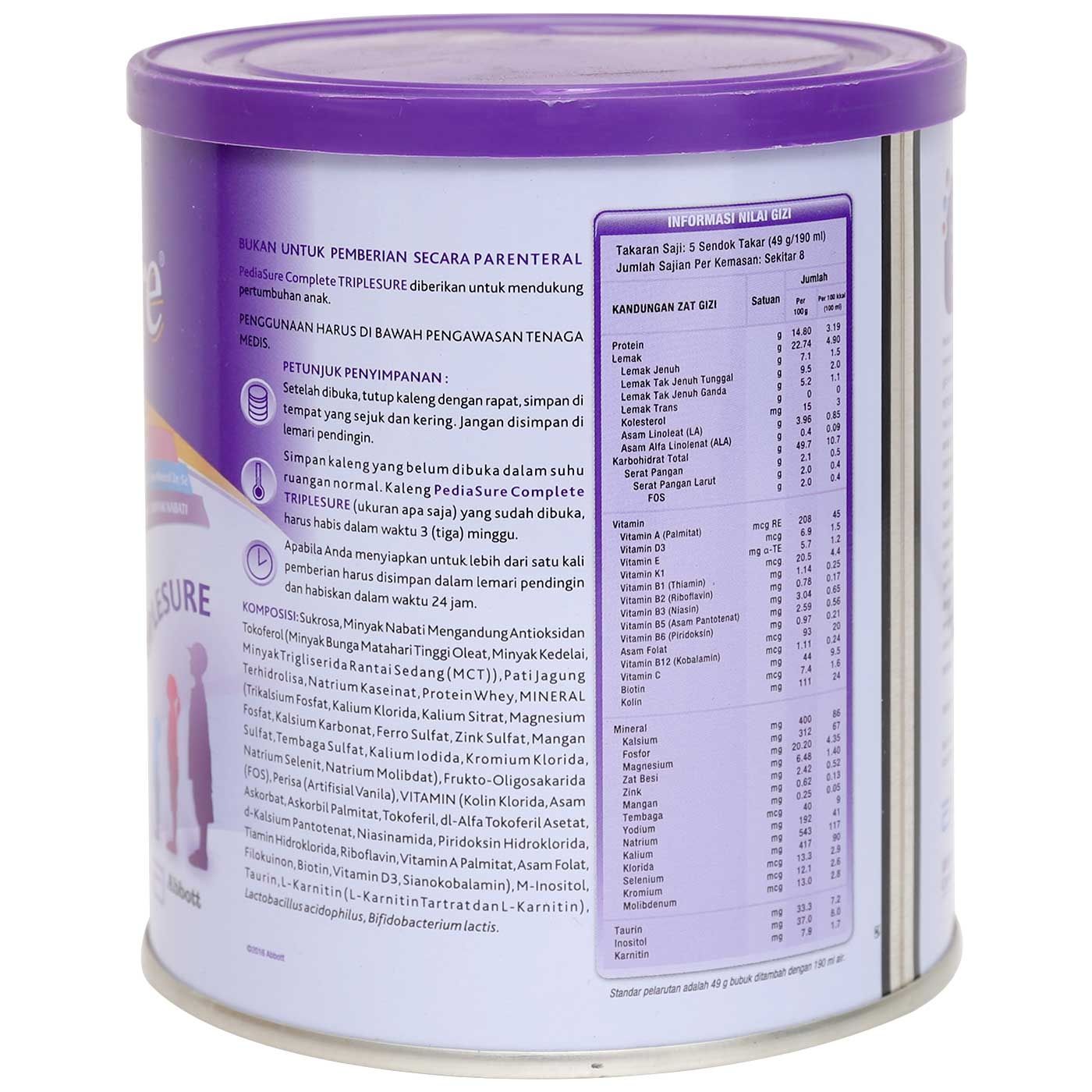 Pediasure Complete Vanilla 400gr - 2