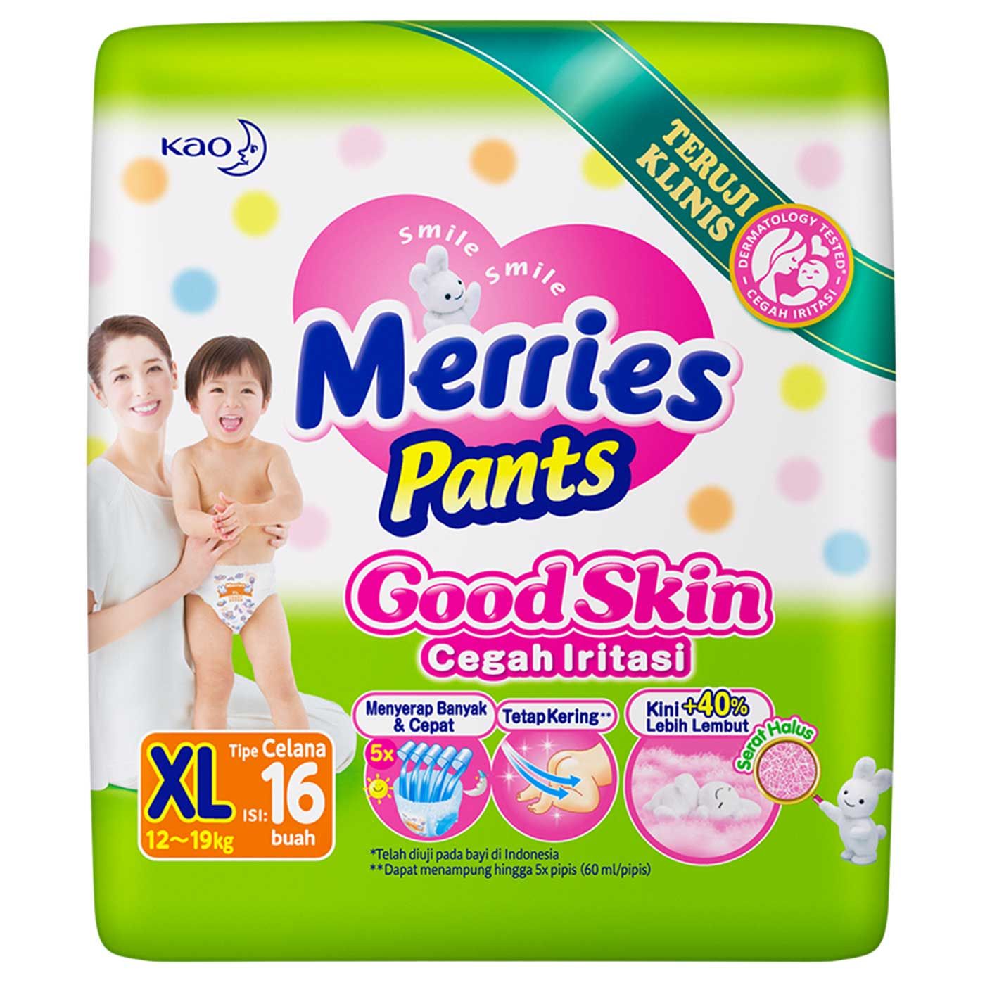 Merries Pants Good Skin XL-16 - 2