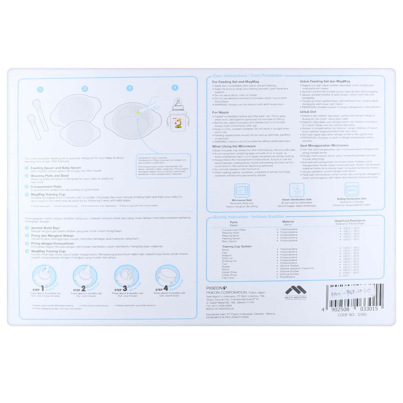 Pigeon Feeding Set With Training Cup - 3