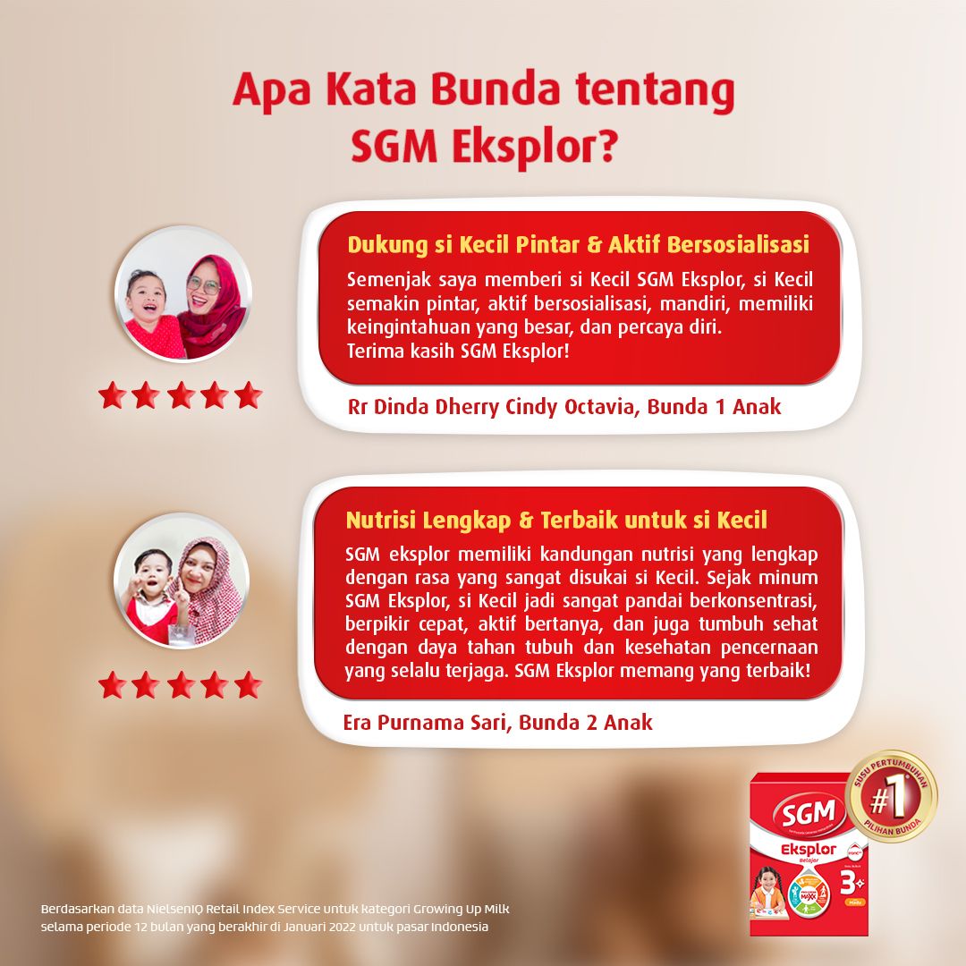 SGM Eksplor 3+ dengan IronC Susu Bubuk Rasa Vanilla 900GR - 5