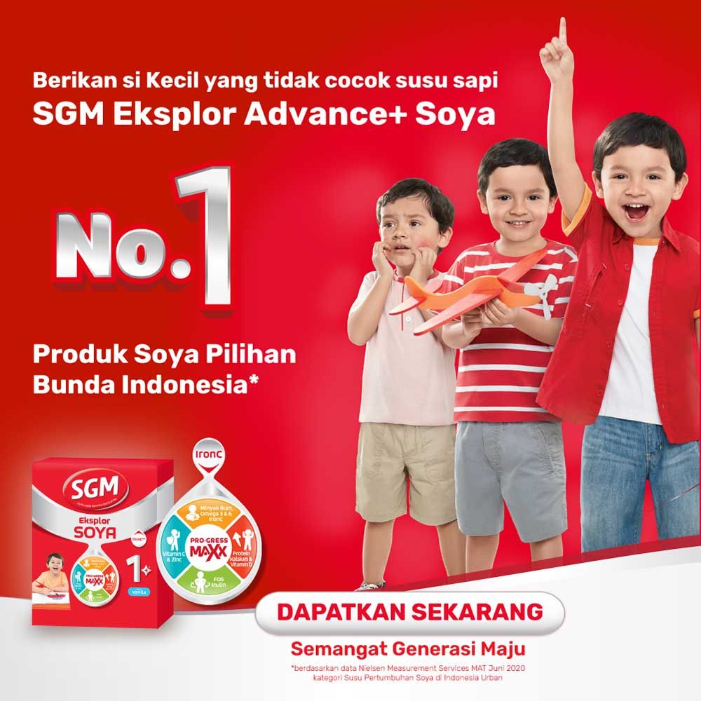 SGM Eksplor 3+ dengan IronC Susu Bubuk Rasa Vanilla 900GR - 10