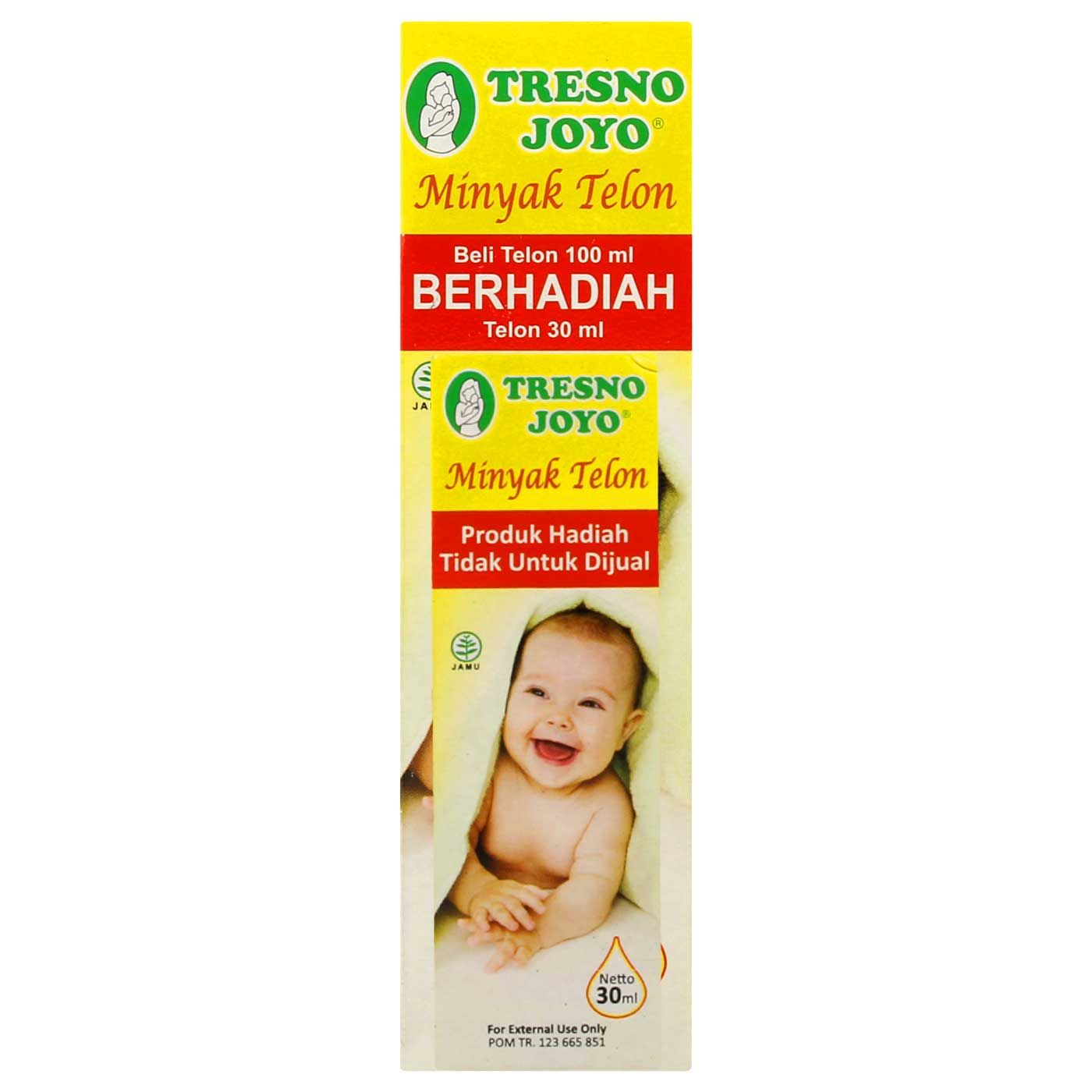 Tresno Joyo Minyak Telon 100ml Free Minyak Telon 30ml MKTG - 2