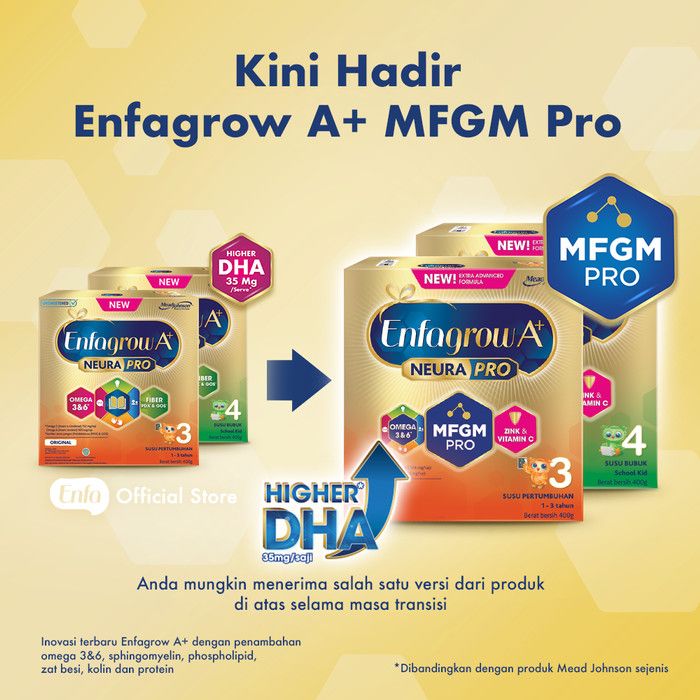 Enfagrow A+ 4 Susu Formula Vanila 3600g - 2