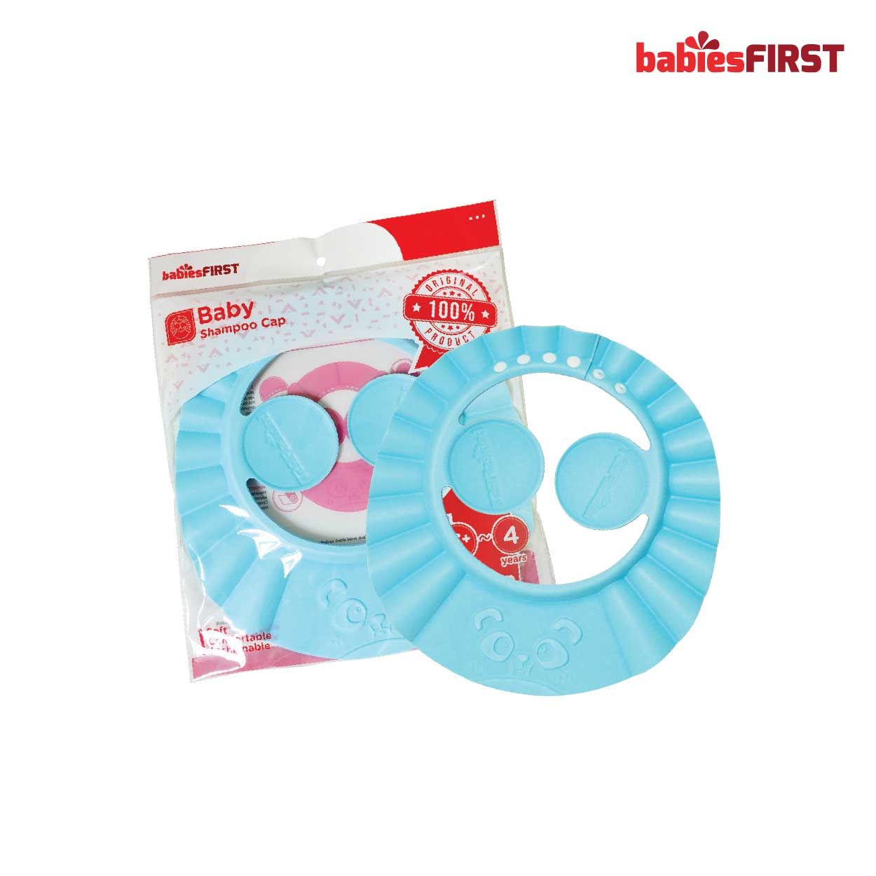 Babiesfirst Baby Shampoo Cap Blue - 2