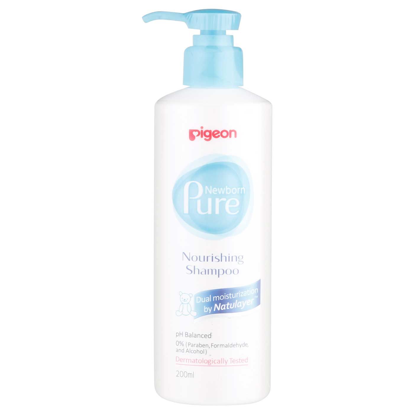 Pigeon New Born Pure Shampoo 200 Ml - 1