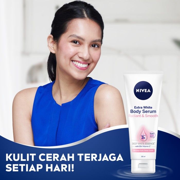 NIVEA Extra Bright Radiant & Smooth Serum 180ml - Mencerahkan Kulit - 2