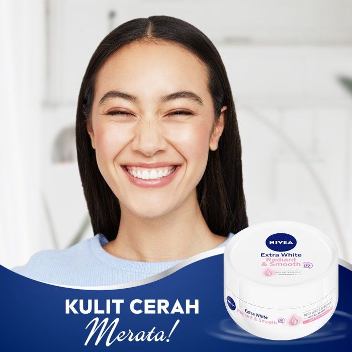 NIVEA Extra Bright Radiant & Smooth Creme 100ml - Mencerahkan Kulit - 2