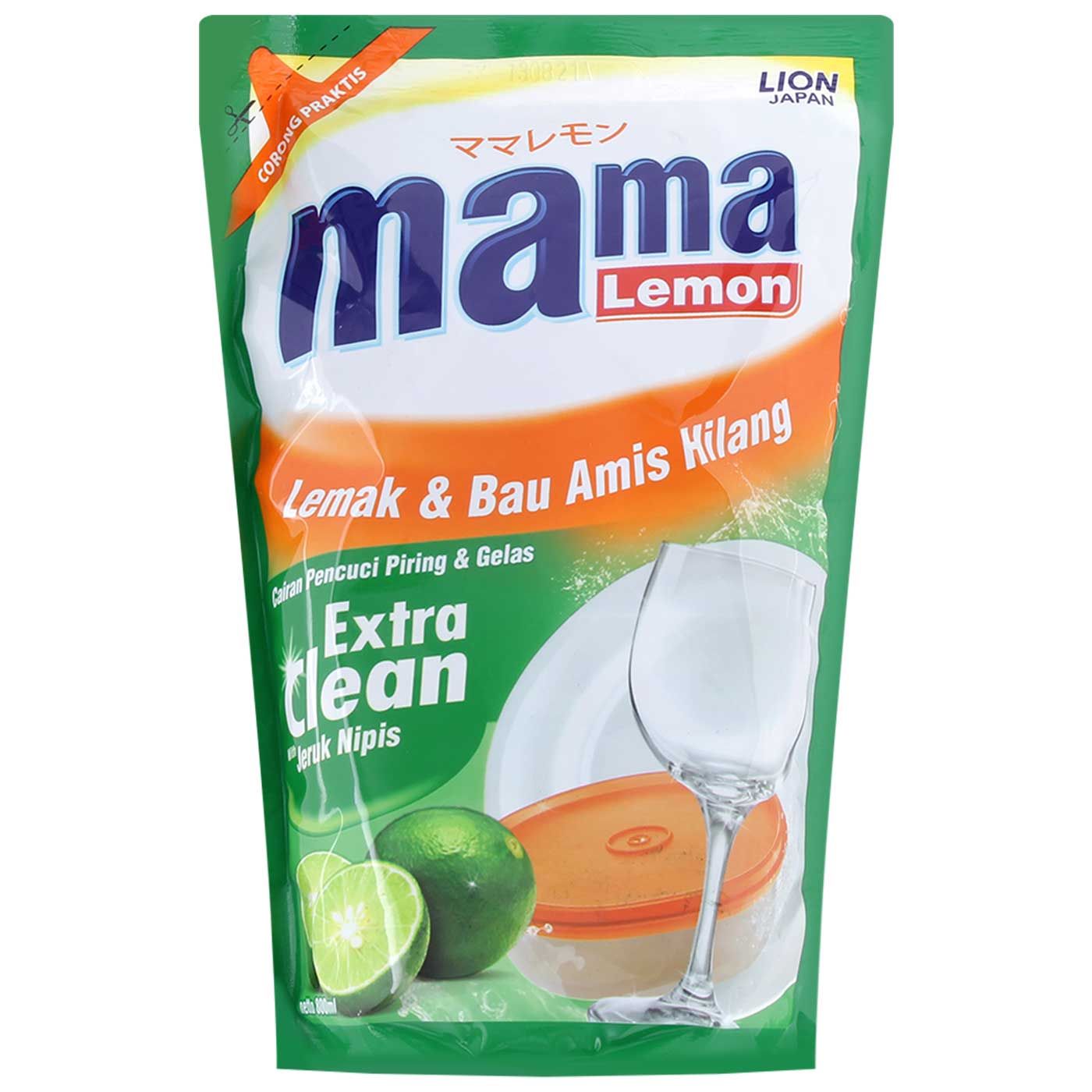 Mama Lemon Jeruk Nipis Pouch 780ml - 1