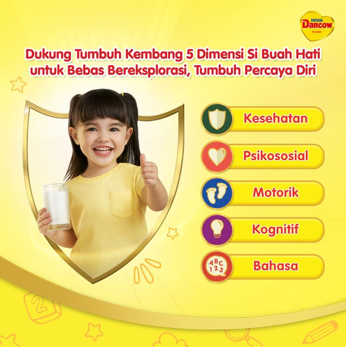 Nestlé DANCOW 5+ Madu Susu Anak 5-12 Tahun Box 1Kg - 5