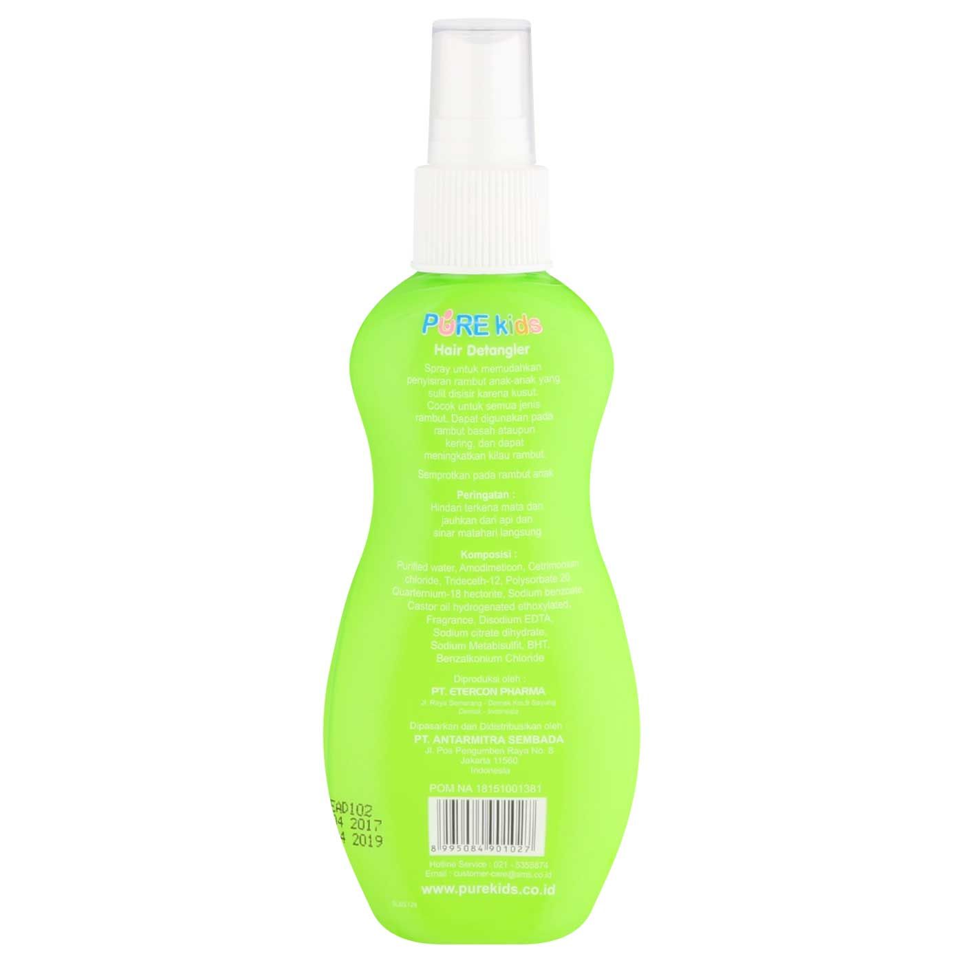 Pure Kids Hair Detangler 200 ml Floral - 3