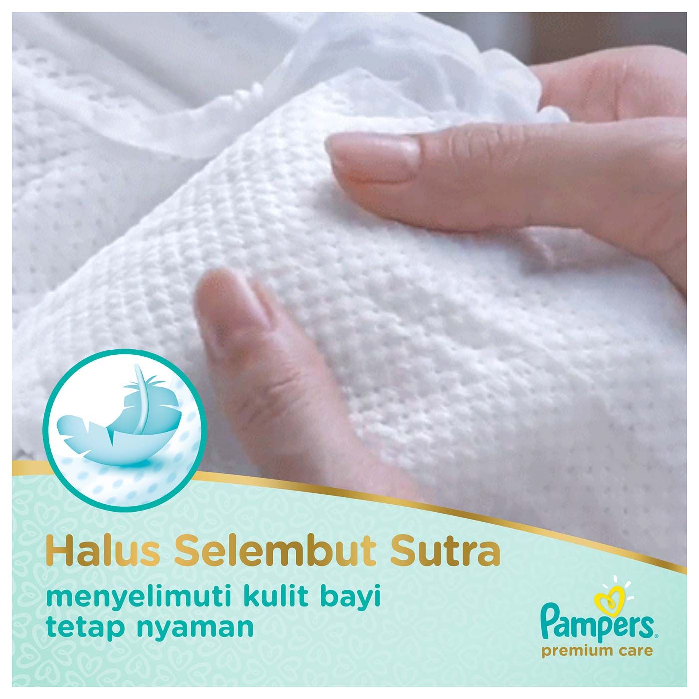 Pampers Popok Perekat NB-52 Premium Care - 5