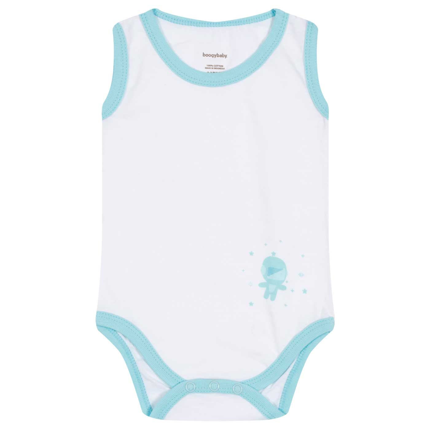 Boogybaby Sleeveless Suit NB Stardust (Isi 3) - 6