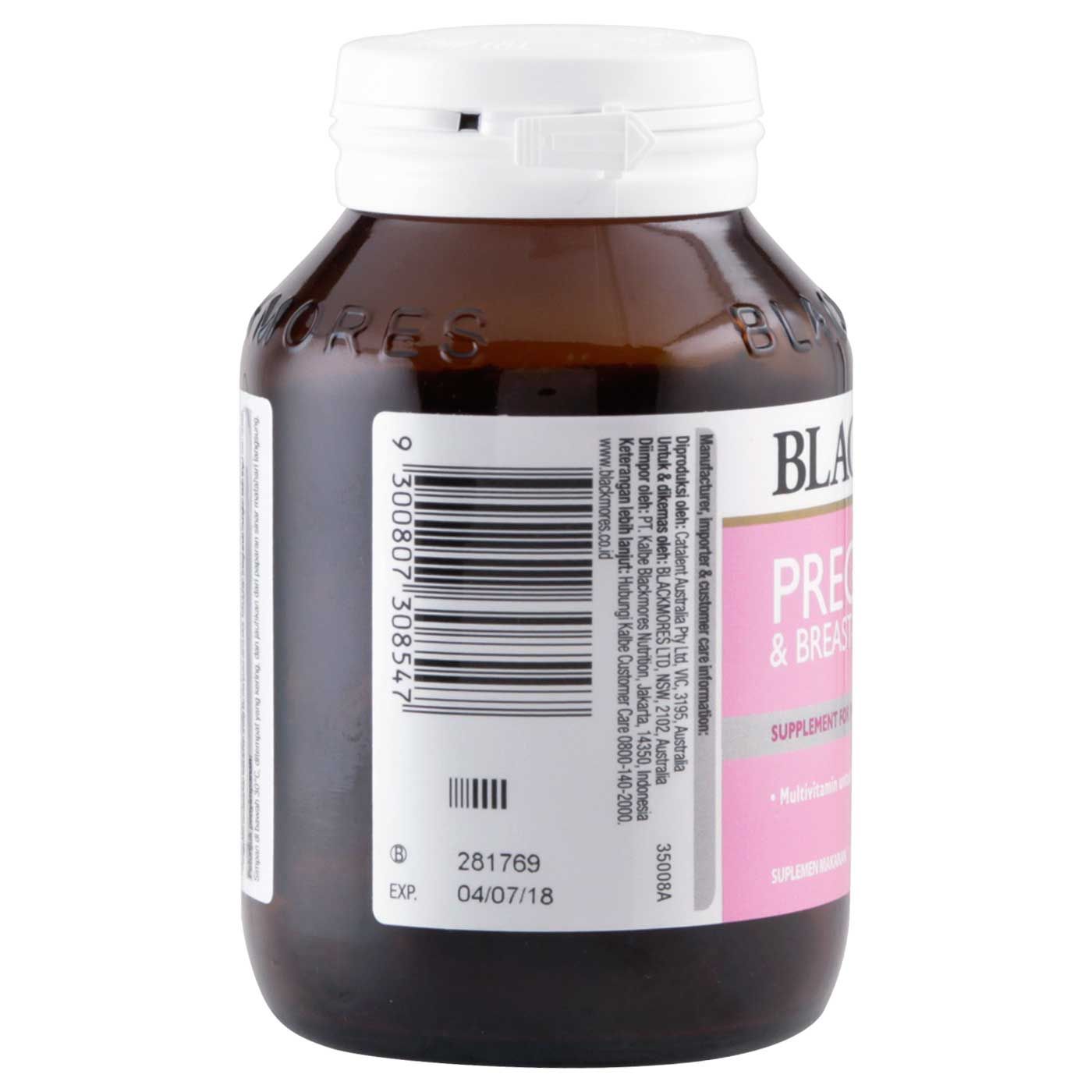 Blackmores Pregnancy & Breast-Feeding Gold (60 Tablet) - 3