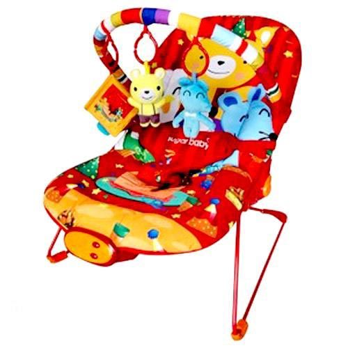 Sugar Baby Bouncer 3 Recline - Bear & Friends - 1