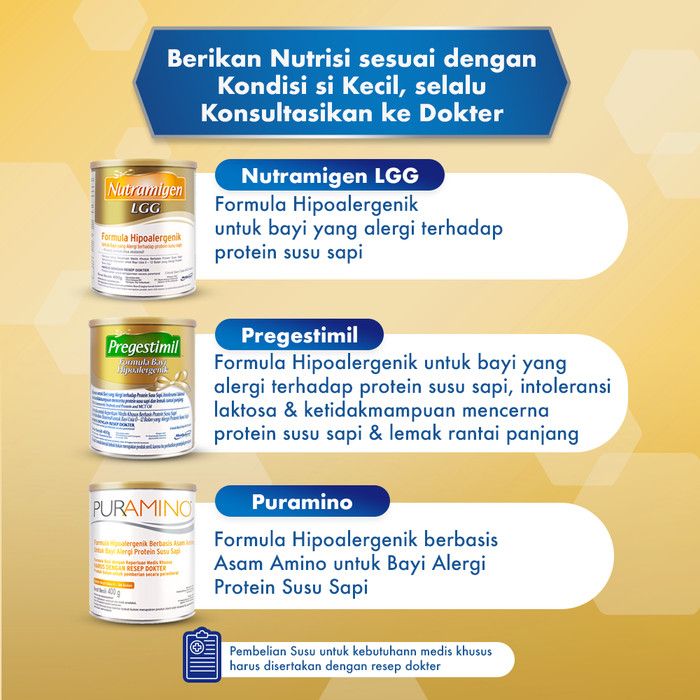 Enfamil Pregestimil Susu Formula Bayi dengan Alergi Susu Sapi 400g - 4