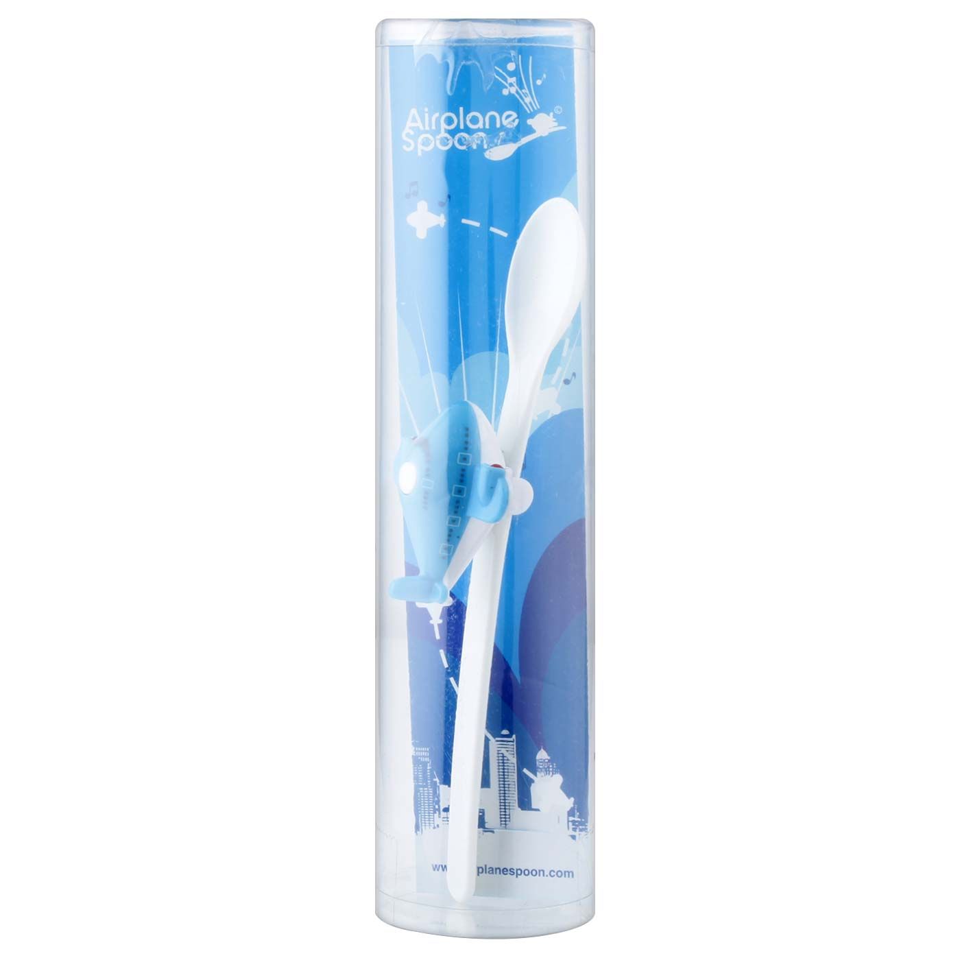 Airplane Spoon - Blue - 1