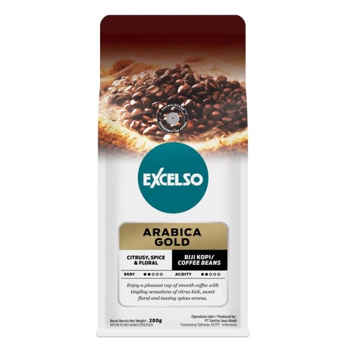 EXCELSO Arabica Gold - Biji Kopi 200 gr - 2