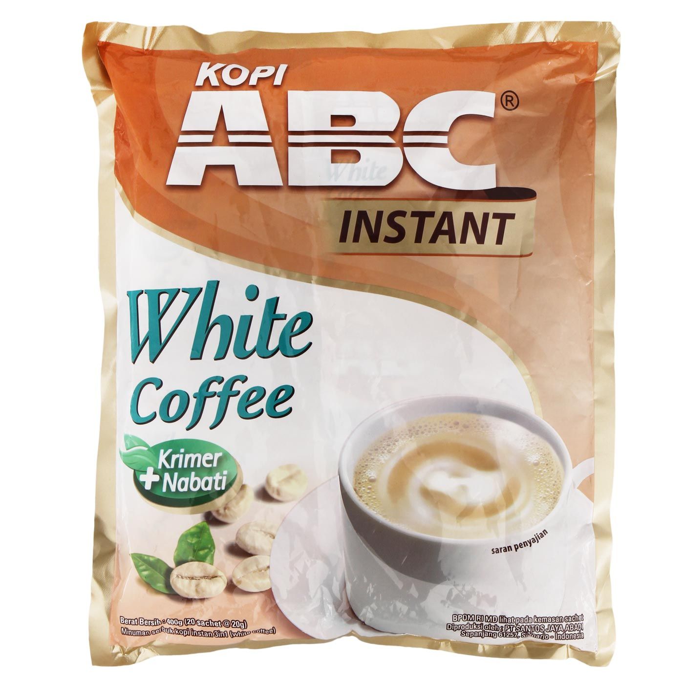 ABC Kopi White Instant Bag (20x20g) - 1