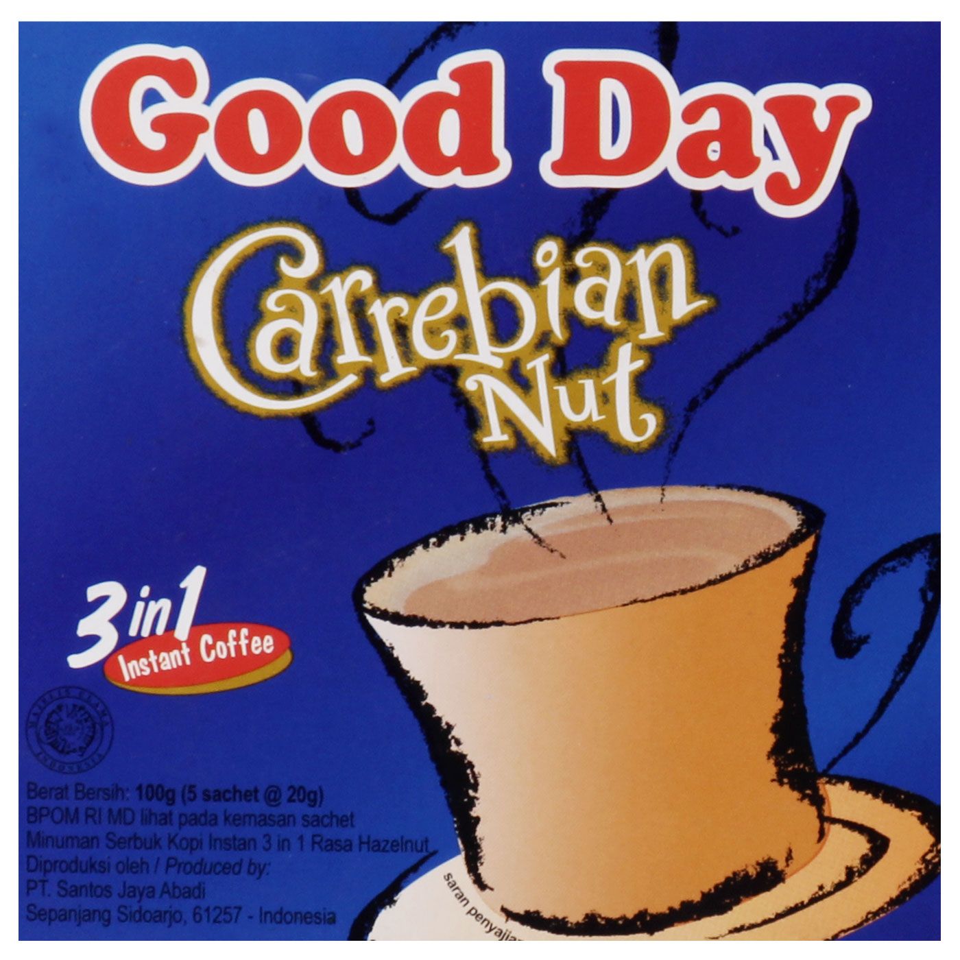 Good Day Kopi Carrebian Nut Box (5x20g) - 1