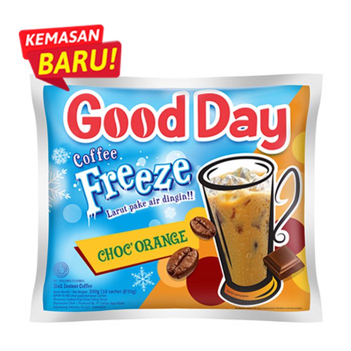 Good Day Coffe Freeze Choco Orange Bag (10x30g) - 2