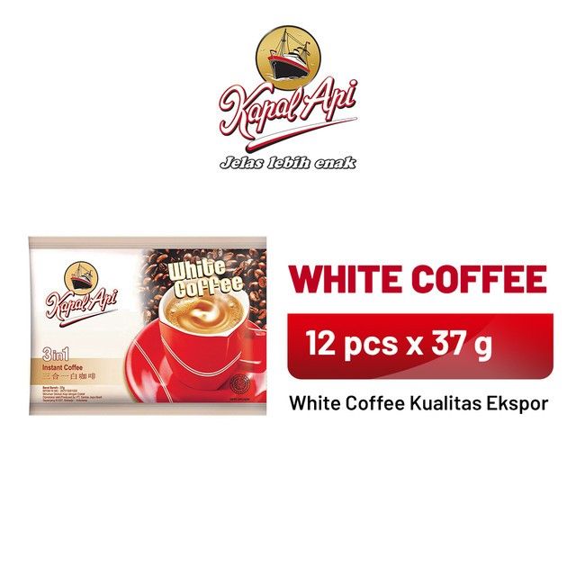 Kapal Api Kopi White Coffe Bag (12x37) - 1