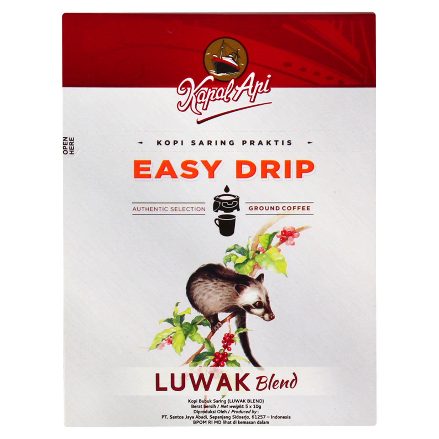 Kapal Api Kopi Luwak Drip Box (5x10g) - 1