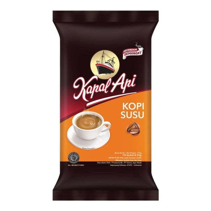 Kapal Api Kopi Susu (10x31g) - 2