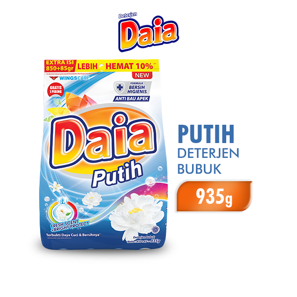 Daia Detergent Putih Bag 800gr - 1