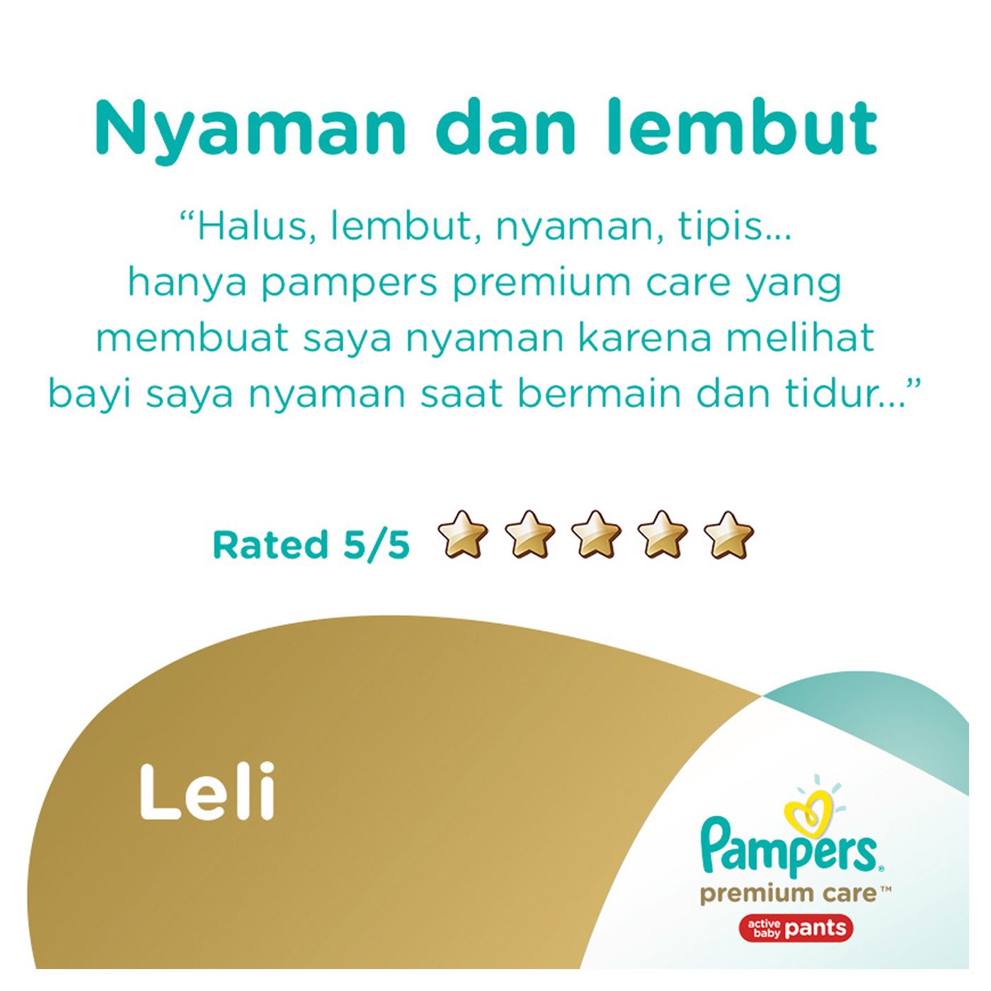 Pampers Popok Celana M-30 Premium Care - 5