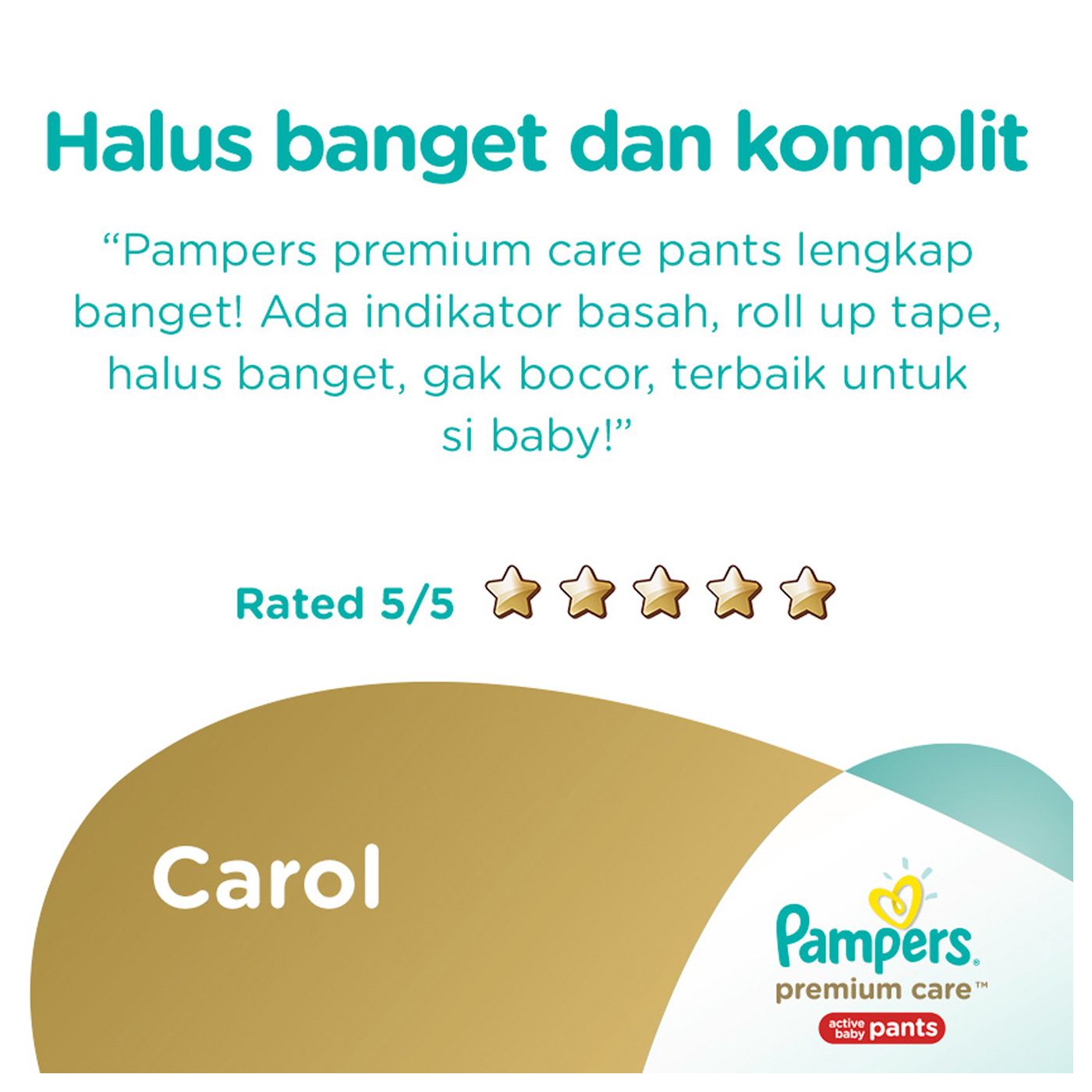 Pampers Popok Celana M-30 Premium Care - 6