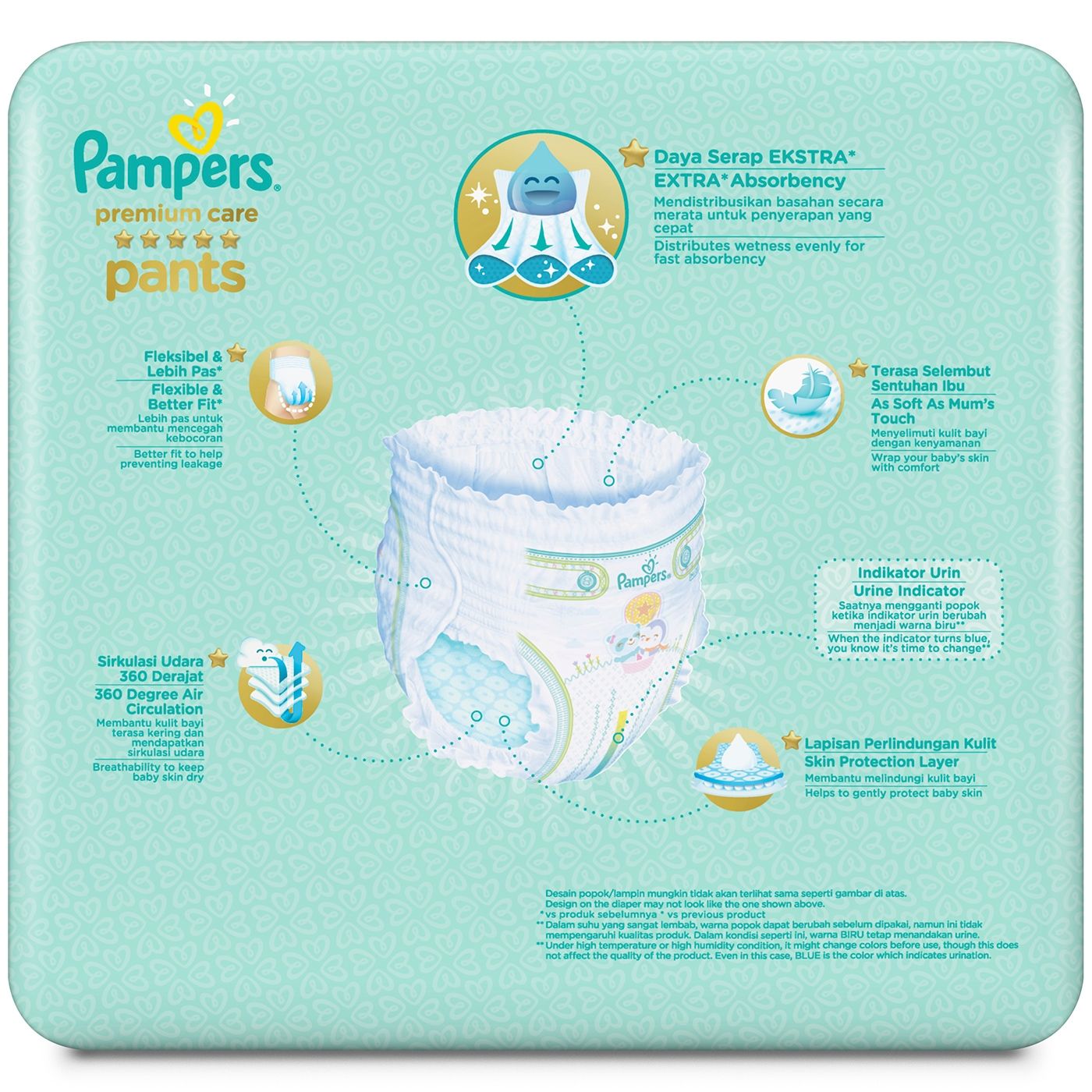 Pampers Popok Celana M-30 Premium Care - 2