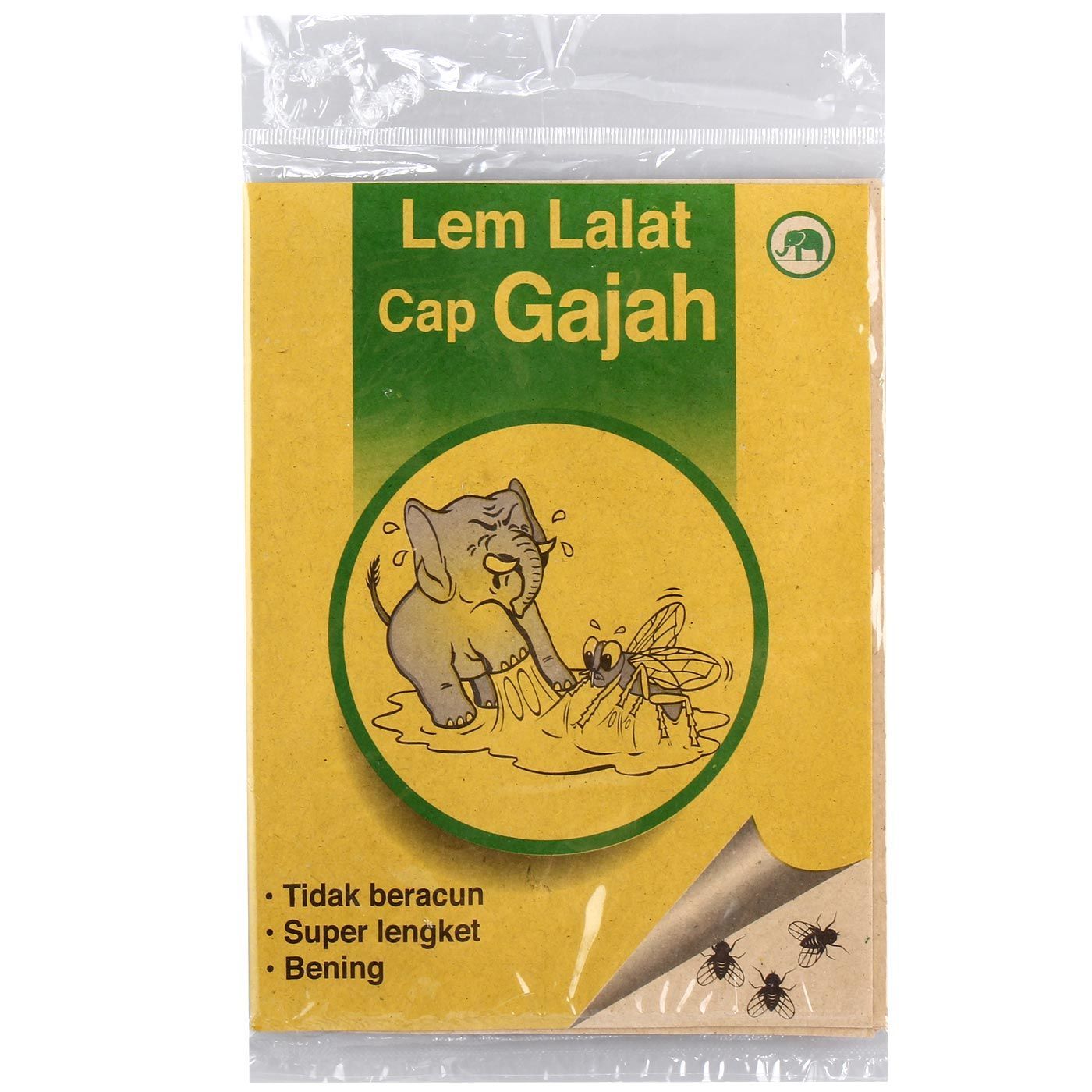 Cap Gajah Lem Lalat Kertas Box 3's - 1