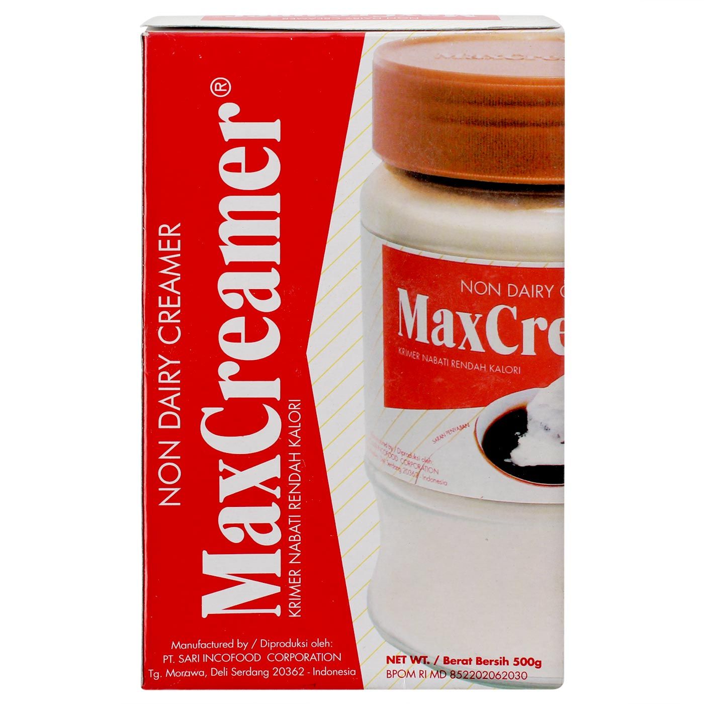 Indocafe Instant Coffee Max Creamer  Reff 500g - 1