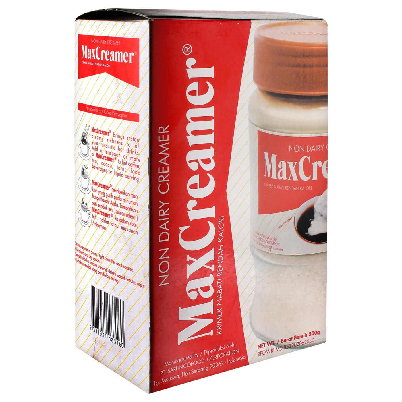 Indocafe Instant Coffee Max Creamer  Reff 500g - 2