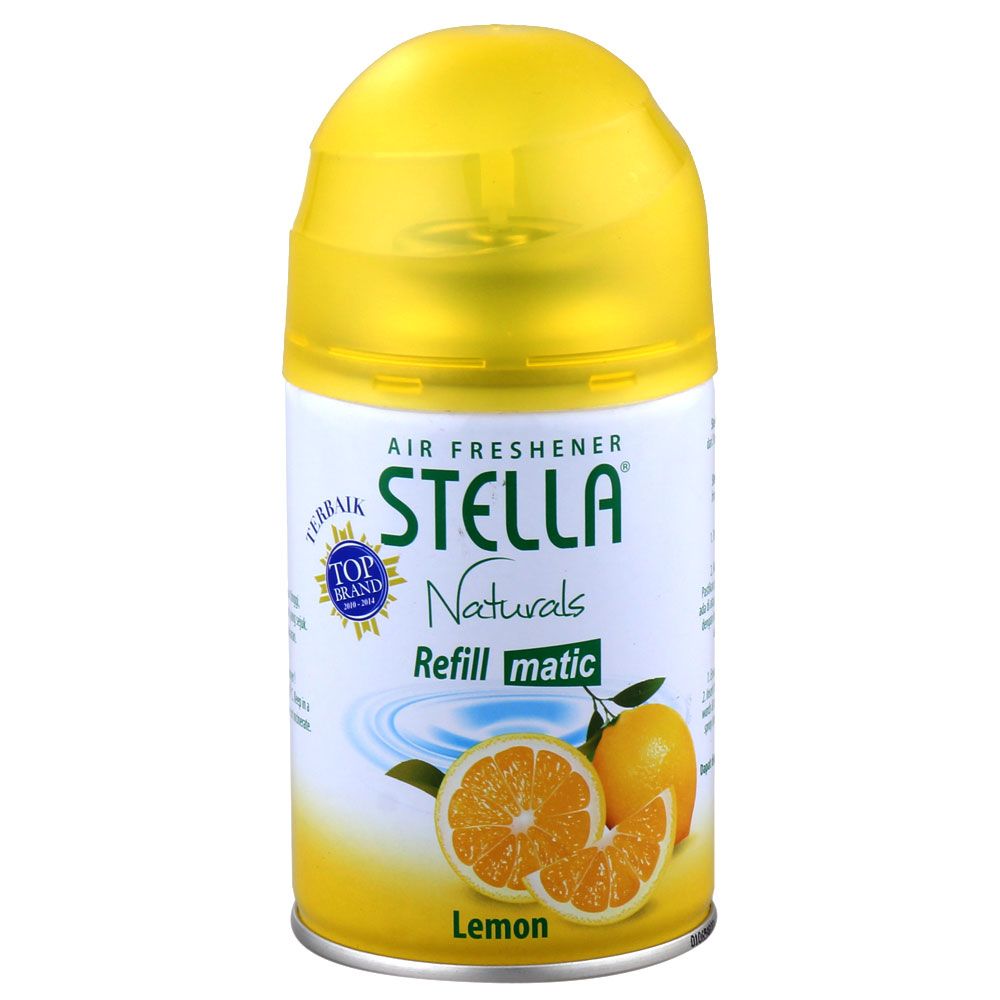 Stella Air Freshener Matic Reff Lemon Klg 225ml - 1