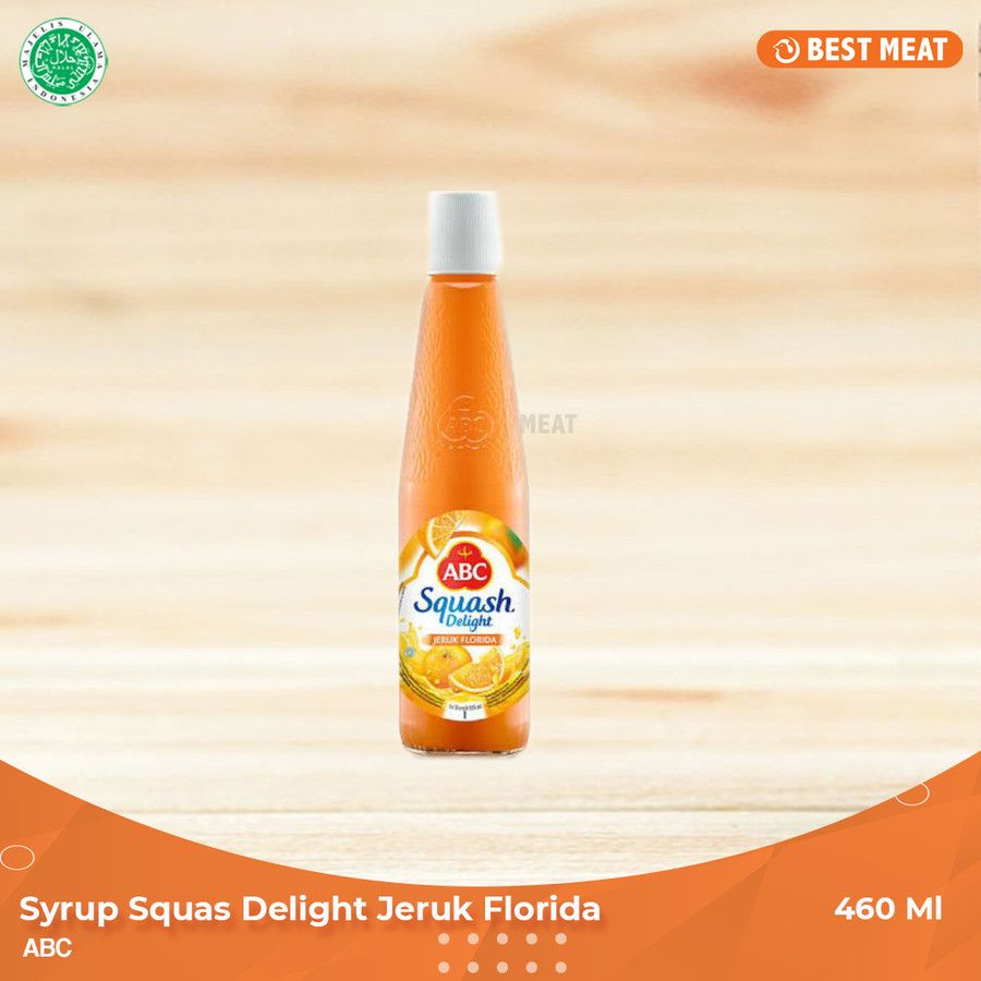 Abc Syrup Squash Delight Orange 460Ml - 1