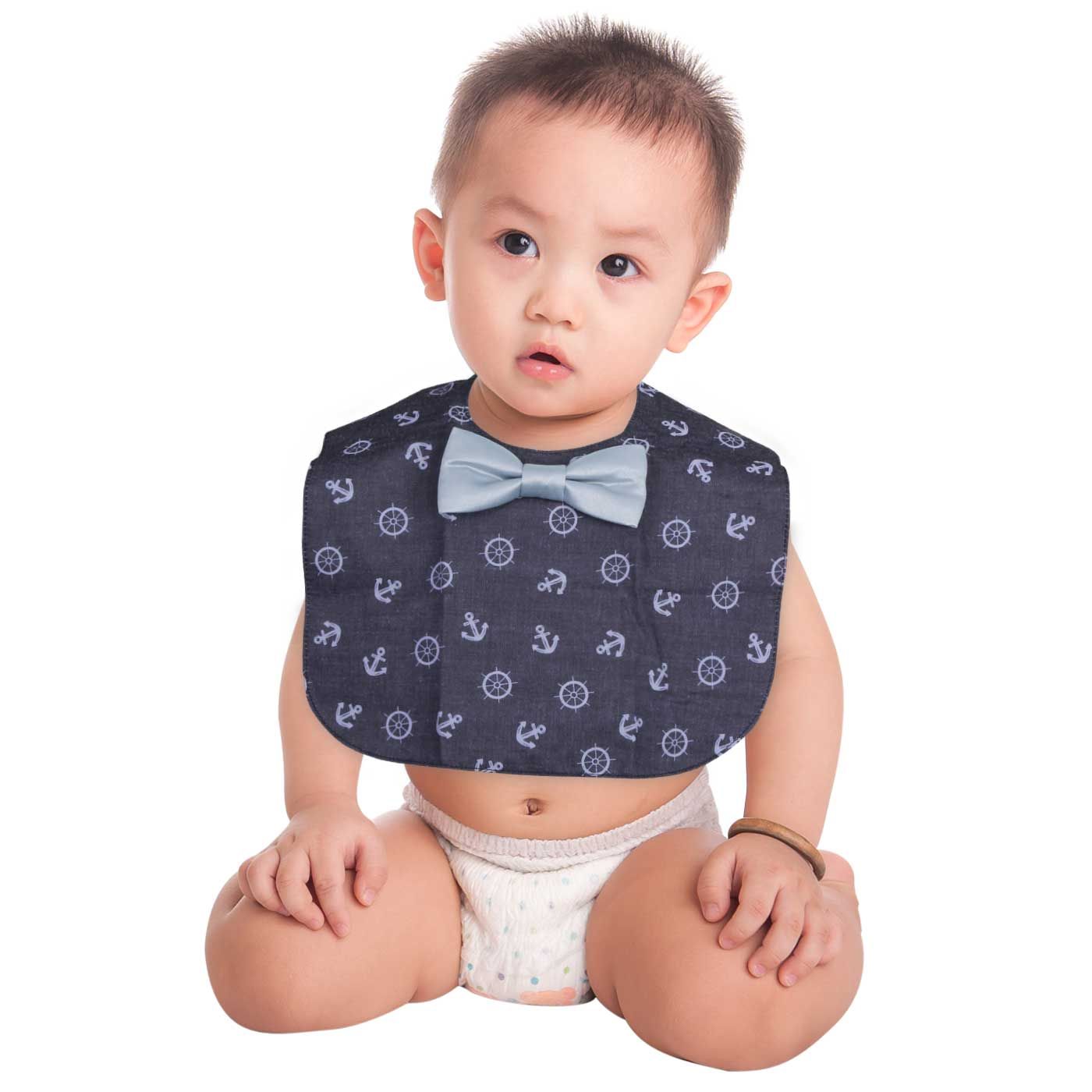 Efenel Bibs Gray Anchor - 1