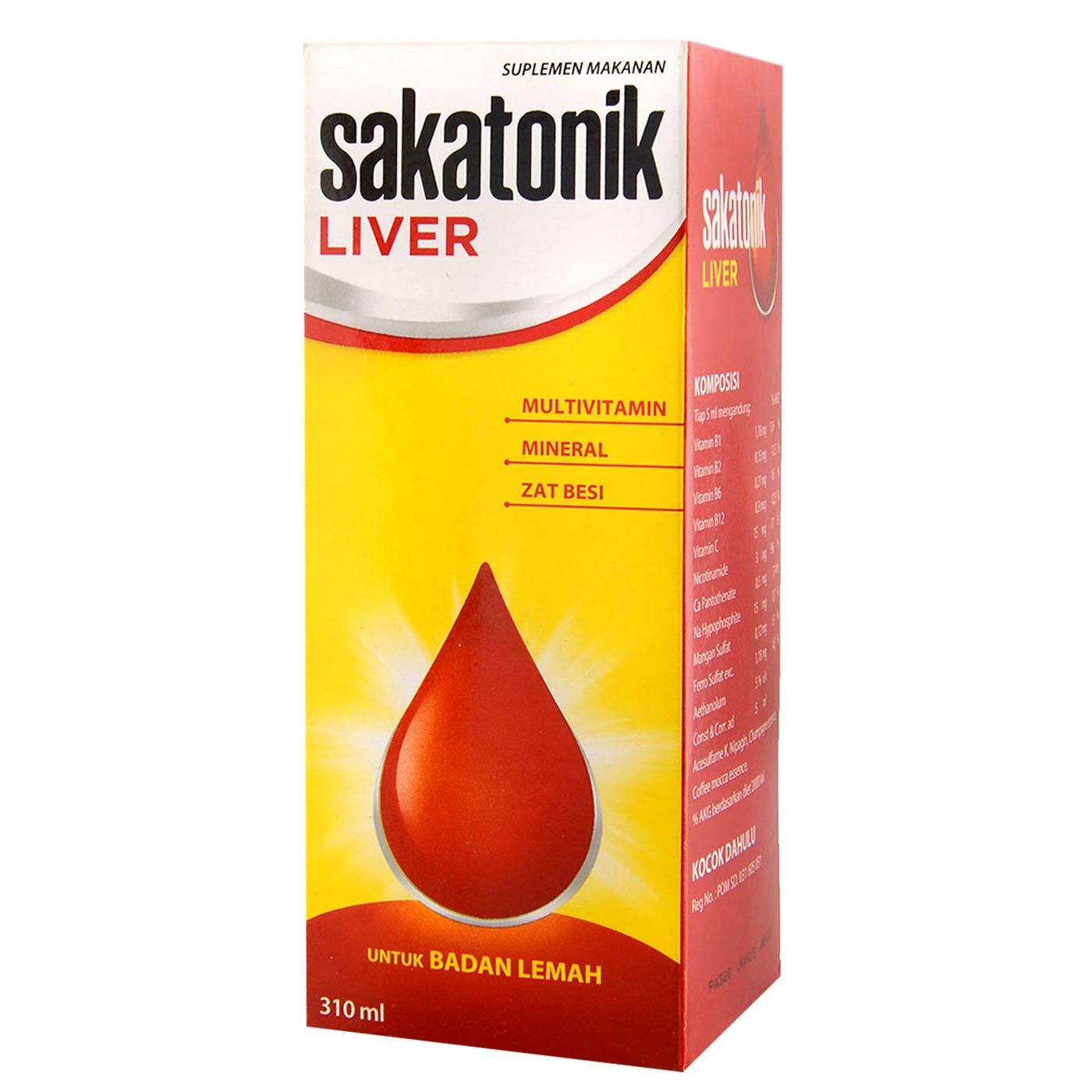 Sakatonik Liver Obat Penambah Darah Btl 310mL - 3