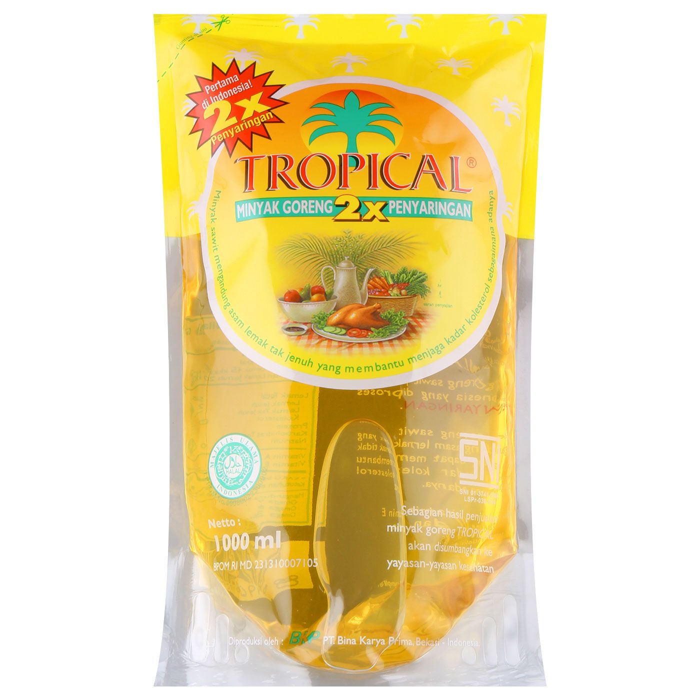 Tropical Minyak Goreng Pch 1000mL - 1