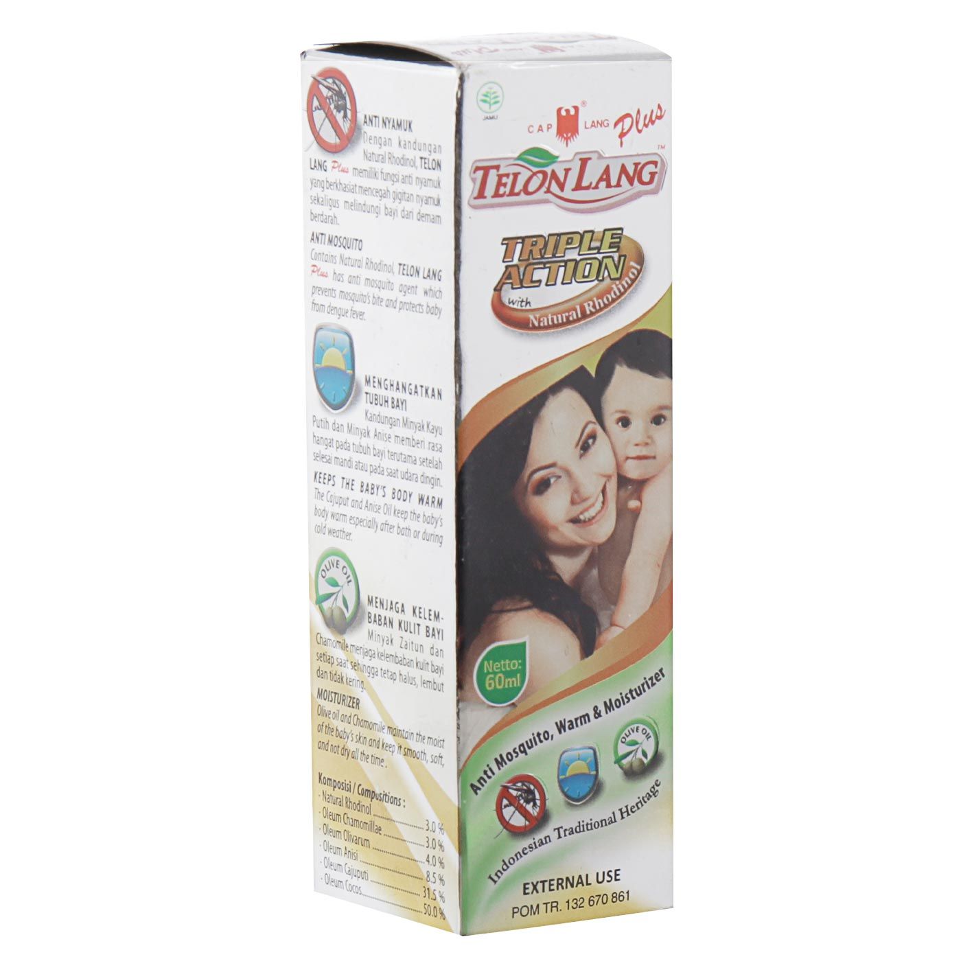 Minyak Telon Plus Caplang 60ml - 5