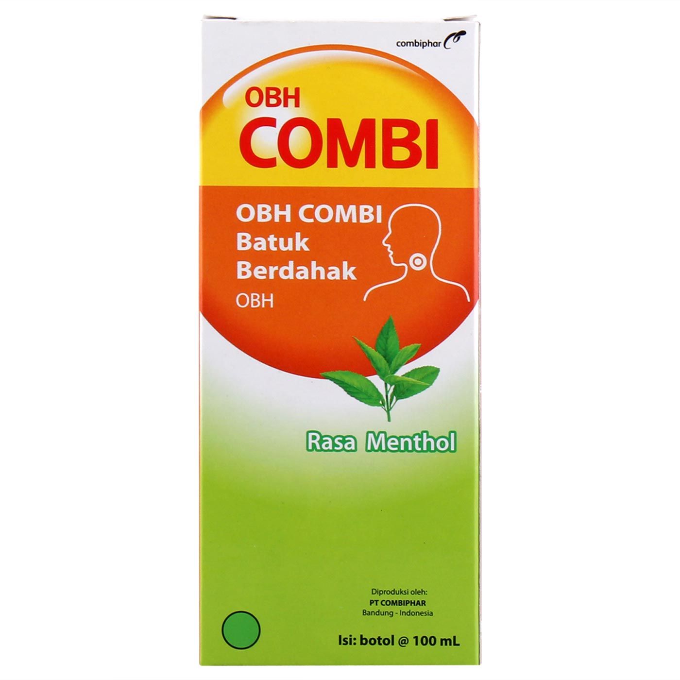 OBH Combi Obat Batuk Berdahak Menthol Btl 100mL - 3